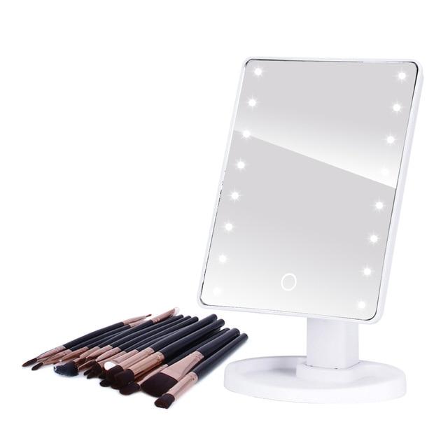 LED Lyskramme Makeup Spejl |