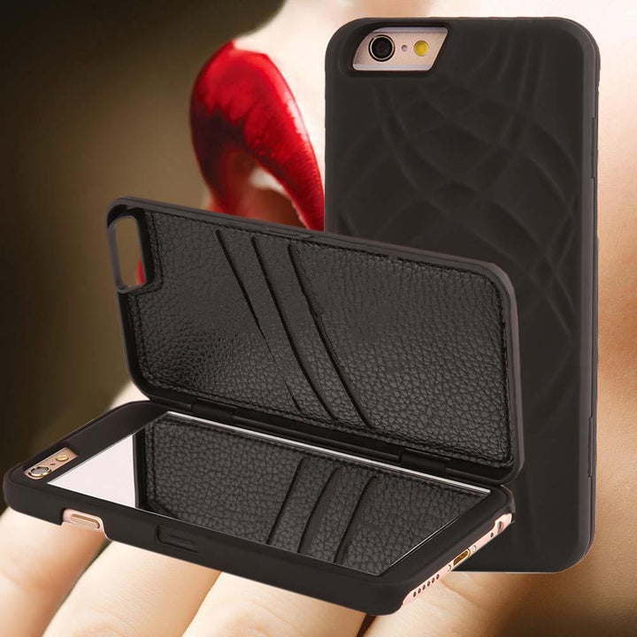 Lily - Det luksuriøse makeup-spejl/etui til iPhone |