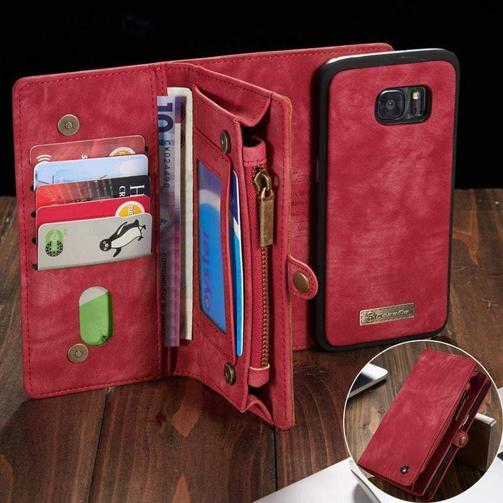 Multifunktionel Læder Telefon Etui Pung