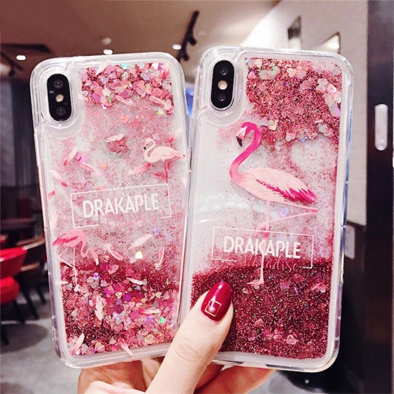 Smuk i Pink Glitter Mobilcover |