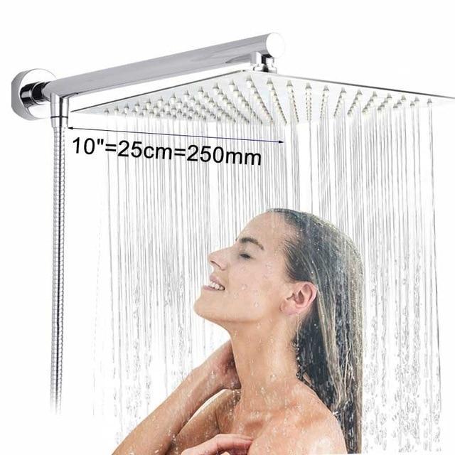 Væghængt regnbruser ultra-slim
