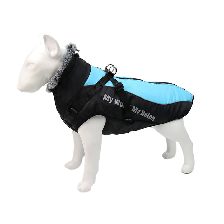 Reflekterende Hundejakke med Sele - GlowPaw™