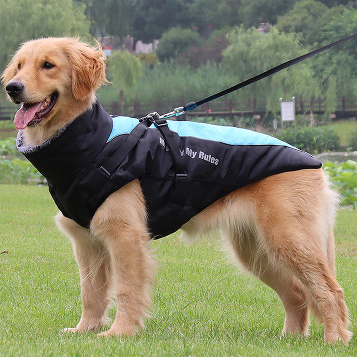 Reflekterende Hundejakke med Sele - GlowPaw™