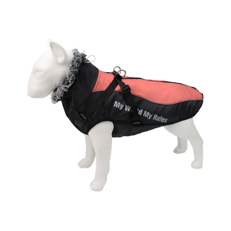 Reflekterende Hundejakke med Sele - GlowPaw™
