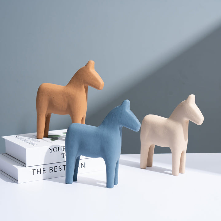 Resin kreativ minimalisme heste dekoration ornamenter