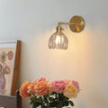 Retro – Væglampe Glas Tulipan Knop