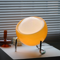 RETRO GLAS BORDLAMPE - ATMOSFÆRISK NORDISK NATTELYS