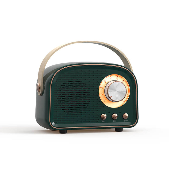 Retro Rund Radio Bluetooth Højttaler