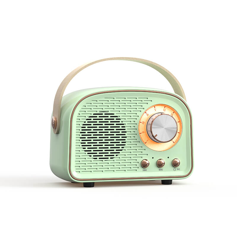 Retro Rund Radio Bluetooth Højttaler