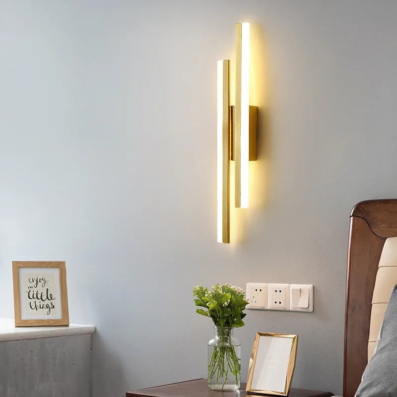 DoubliGlow | Minimalistisk moderne LED væglampe