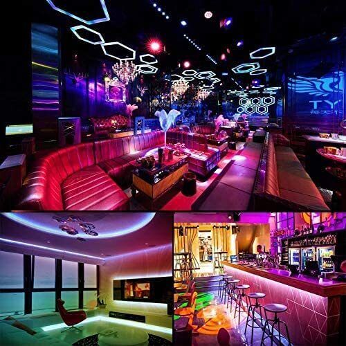 LED Lysstribe, 30 m, 15 m, Musik Synkronisering, Bluetooth, 5050, RGB Ambient Lys med Fjernbetjening