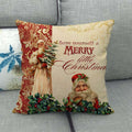 18" Cojines Merry Xmas Sofa Pude Betræk Hjem Sofa Dekorative Puder