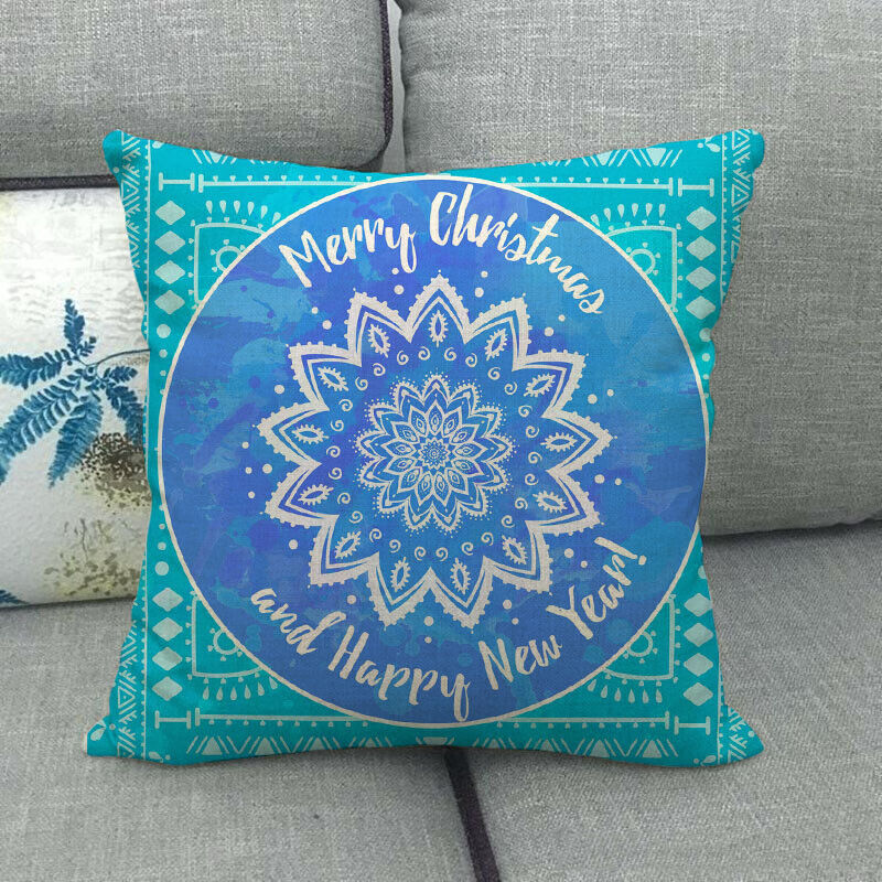 18" Cojines Merry Xmas Sofa Pude Betræk Hjem Sofa Dekorative Puder