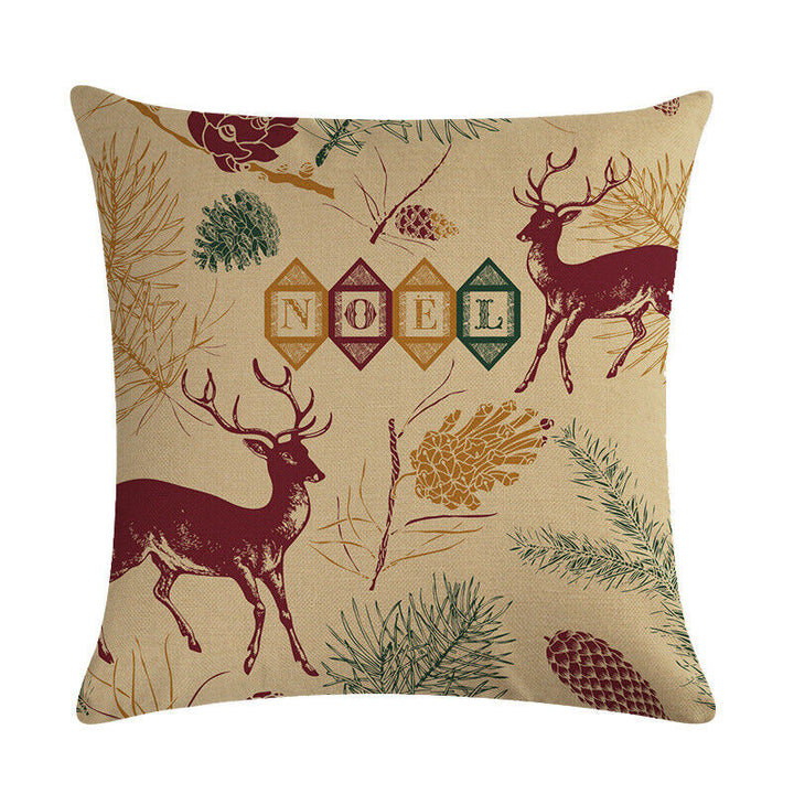 18" Cojines Merry Xmas Sofa Pude Betræk Hjem Sofa Dekorative Puder