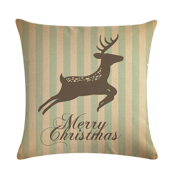 18" Cojines Merry Xmas Sofa Pude Betræk Hjem Sofa Dekorative Puder