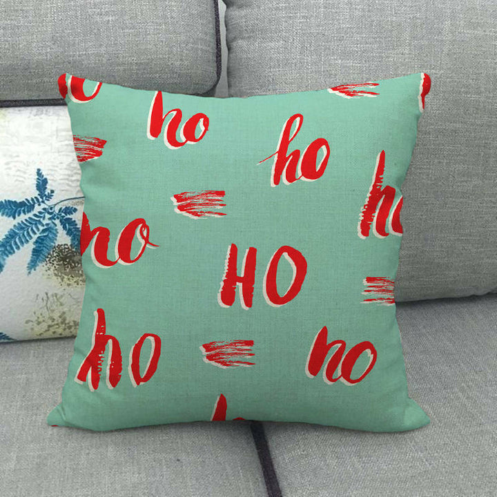 18" Cojines Merry Xmas Sofa Pude Betræk Hjem Sofa Dekorative Puder