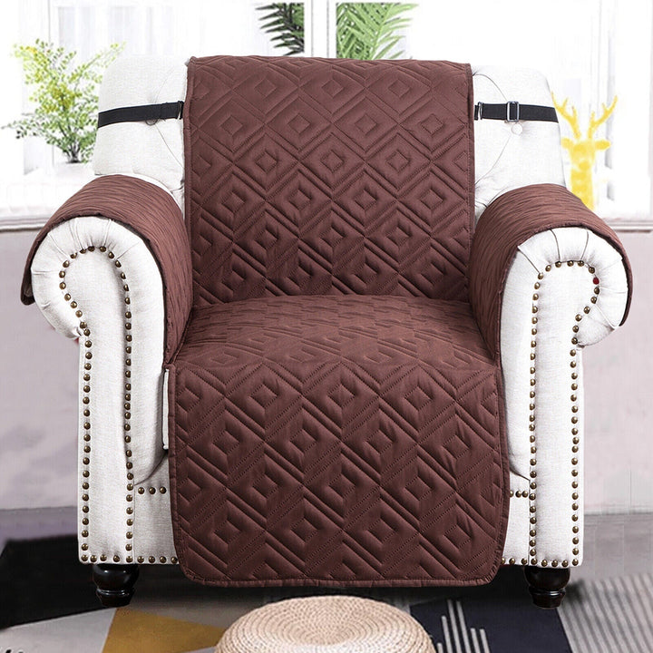 Quilted Sofa Cover Pet Protector Throw Vandtæt Sofa Slip Covers 1/2/3 Sæde