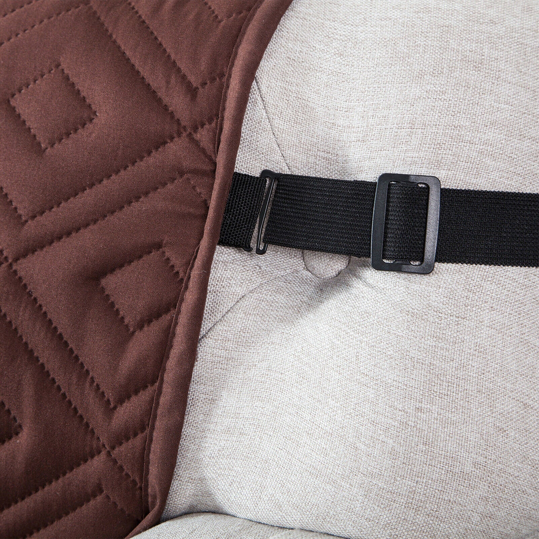 Quilted Sofa Cover Pet Protector Throw Vandtæt Sofa Slip Covers 1/2/3 Sæde