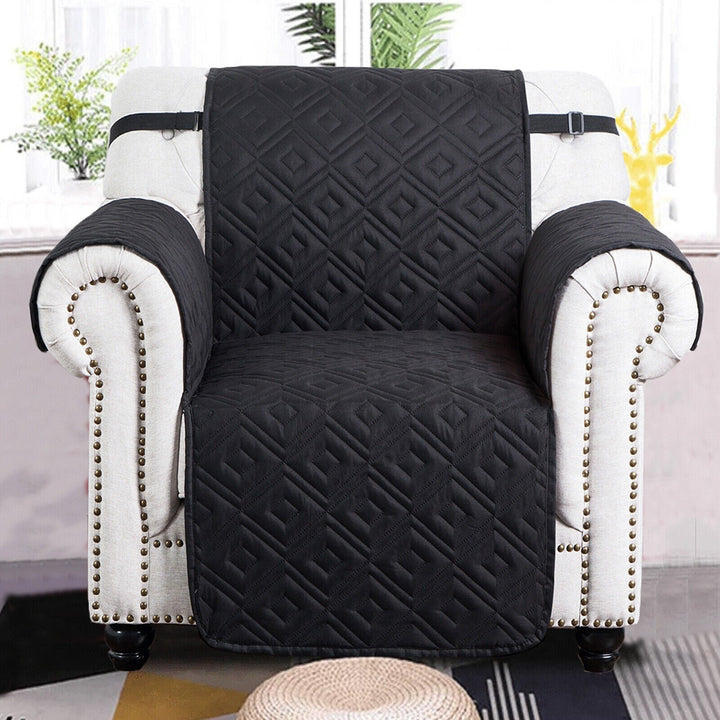 Quilted Sofa Cover Pet Protector Throw Vandtæt Sofa Slip Covers 1/2/3 Sæde
