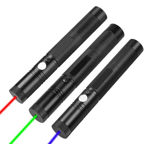Zelara-Power Laser Pointer 303 - Genopladelig synlig USB laserpointer med høj effekt