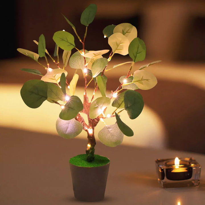 BranchGlow - LED Natlampe med Festlige Grene