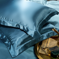 1/2PCS Blød Pudebetræk Silke Satin Pudebetræk Hjem Deko Sengetøj Pude Covers