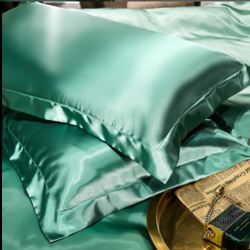 1/2PCS Blød Pudebetræk Silke Satin Pudebetræk Hjem Deko Sengetøj Pude Covers