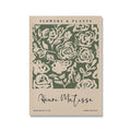 Sage Green Matisse Yayoi Kusama Udstillingsplakat
