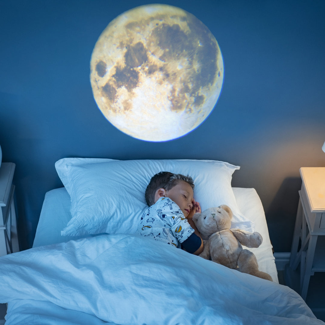 Projektionslampe - EarthGlow - LED jorddesign - Inspireret nysgerrighed