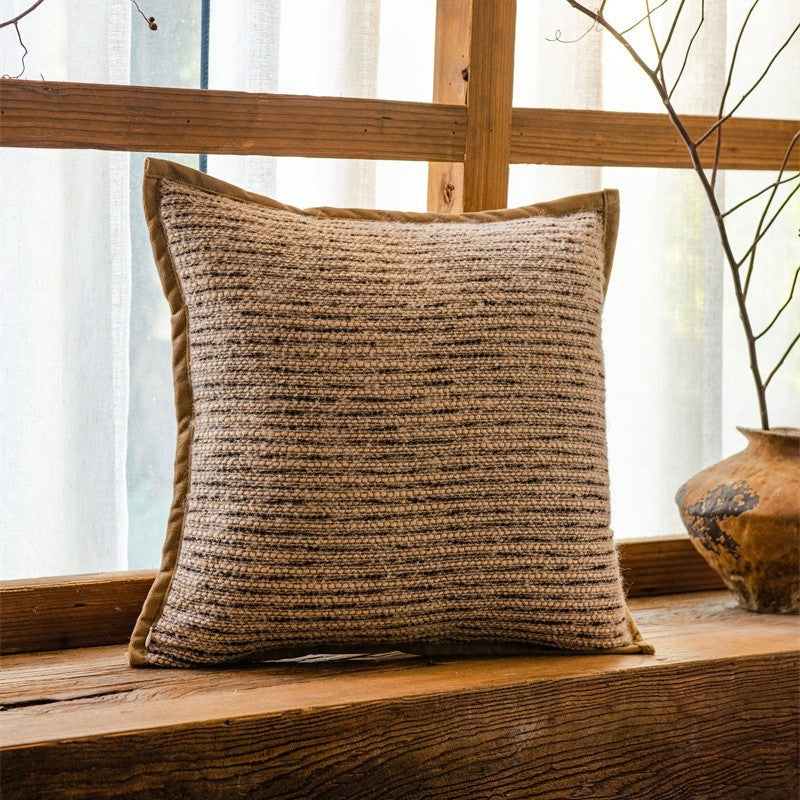 Nordisk Stil i Stue Sofa Betræk | Enkel Geometrisk Jacquard Blød og Komfortabel Pude Betræk