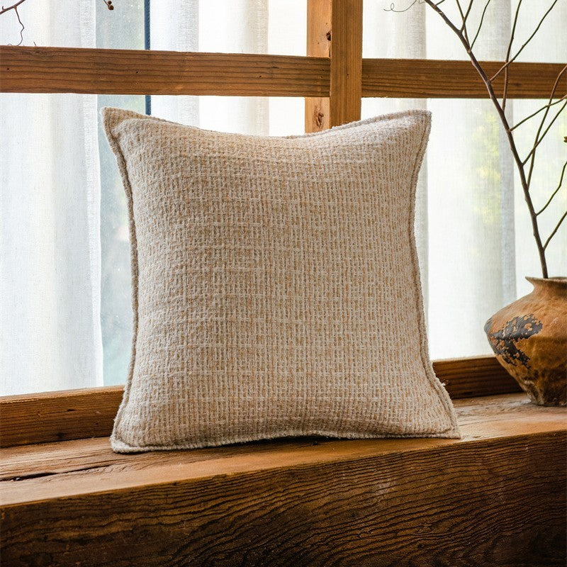 Nordisk Stil i Stue Sofa Betræk | Enkel Geometrisk Jacquard Blød og Komfortabel Pude Betræk