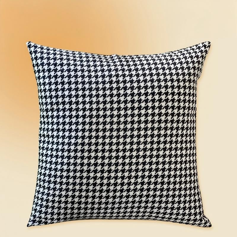 Nordisk Stil i Stue Sofa Betræk | Enkel Geometrisk Jacquard Blød og Komfortabel Pude Betræk