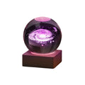 Nattelys Krystalbold 3D Galakse |