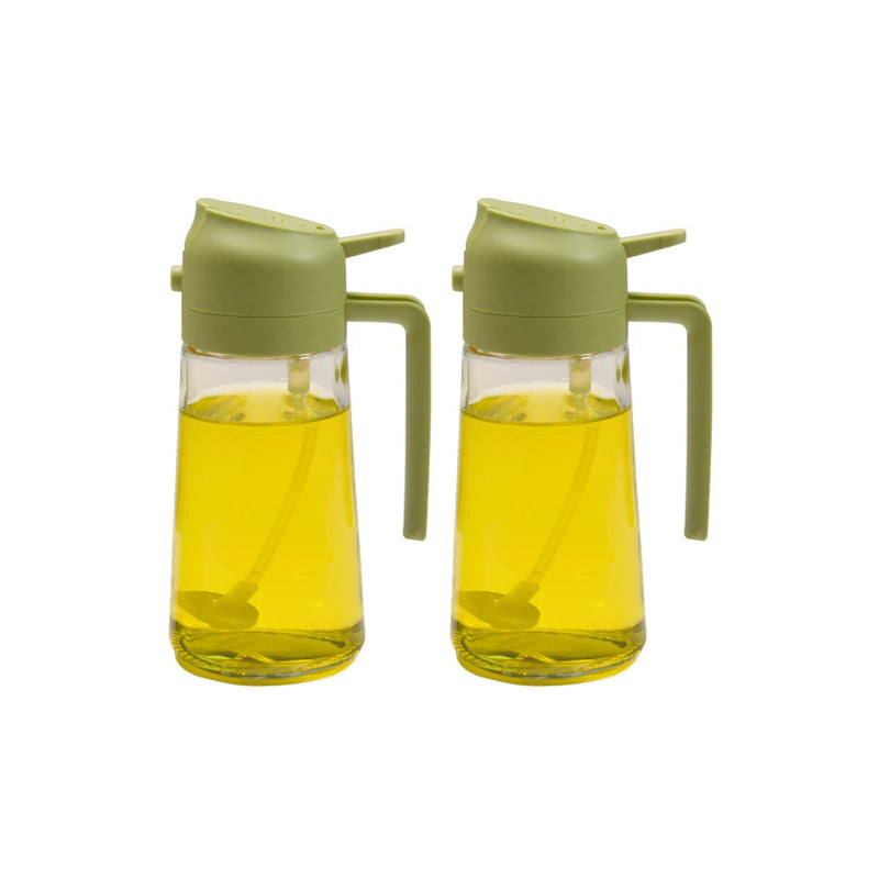 2-i-1 Glas Olie Spray og Dispenser