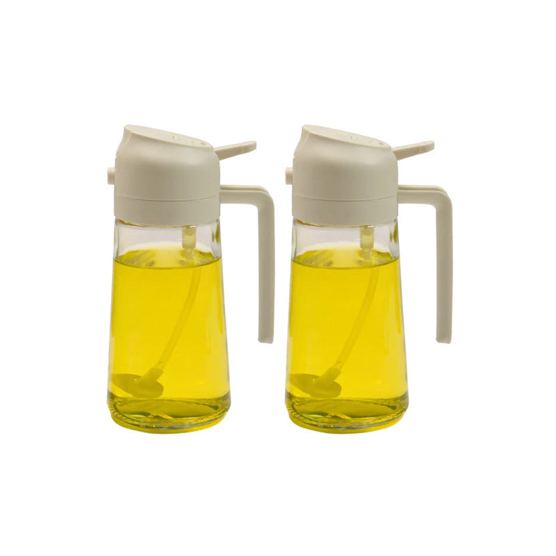 2-i-1 Glas Olie Spray og Dispenser