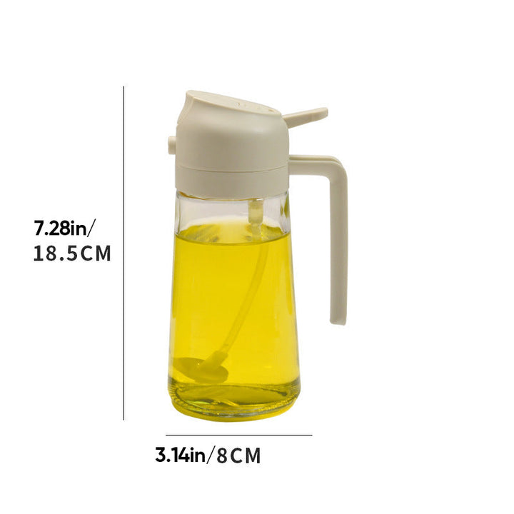 2-i-1 Glas Olie Spray og Dispenser