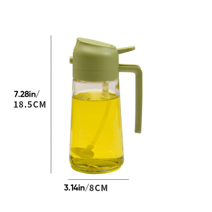 2-i-1 Glas Olie Spray og Dispenser