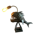 Steampunk Angler Fish Lampe – Cool & Usædvanlig Gulvlampe til Dit Hjem