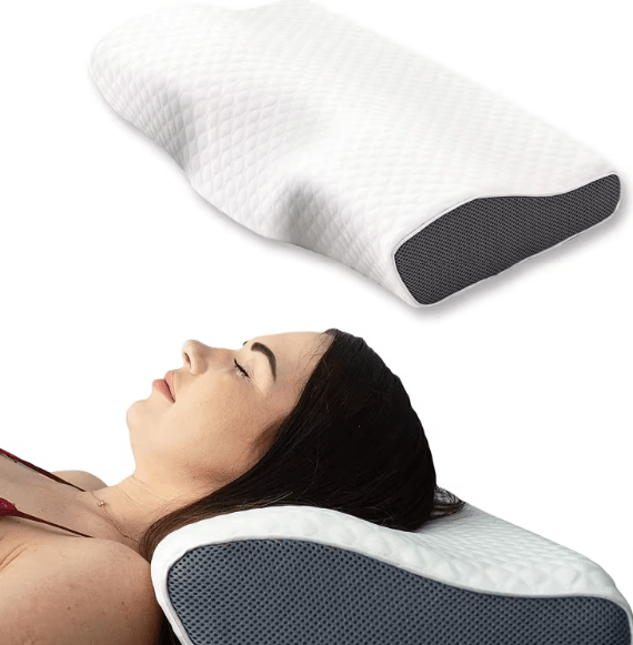 SnoreFree Anti-Snorke Pude – Ergonomisk Støtte til Rolig, Uforstyrret Søvn