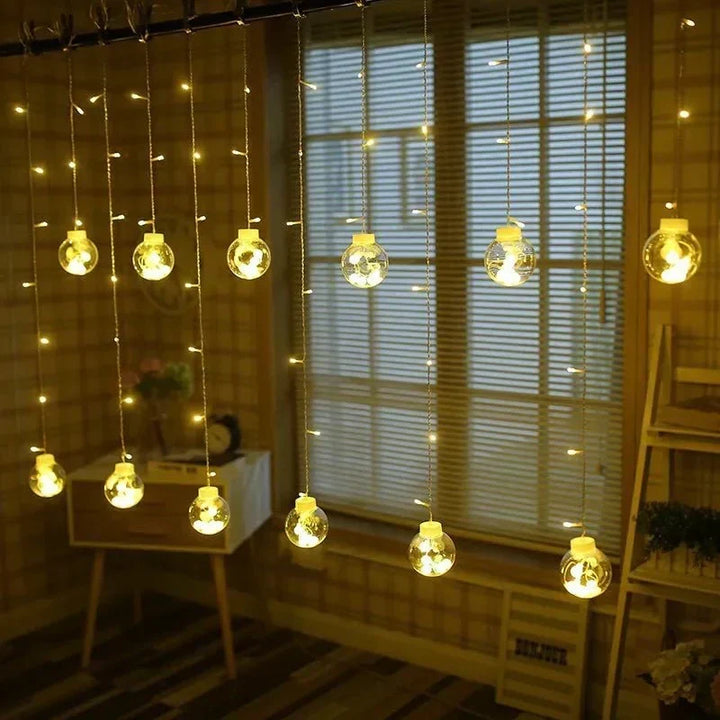 Lyskæder – Solpendel – elegant design – solcelledrevet