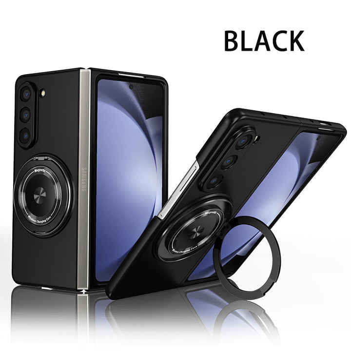 Magnetisk telefonskal med 360° roterende stativ til Samsung Z fold &amp; flip 6/5/4/3