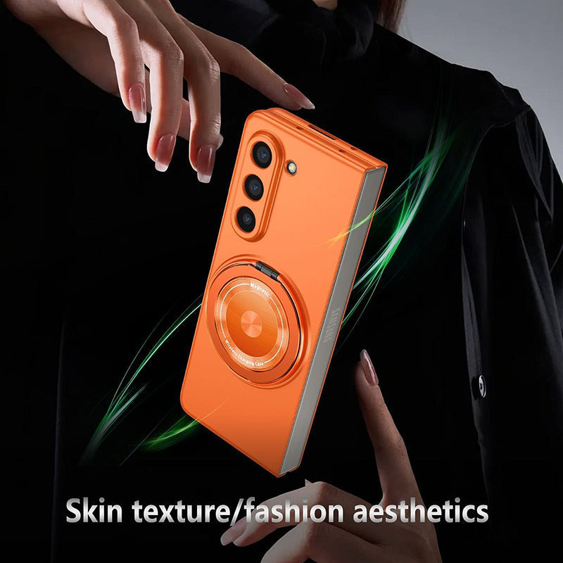 Magnetisk telefonskal med 360° roterende stativ til Samsung Z fold &amp; flip 6/5/4/3