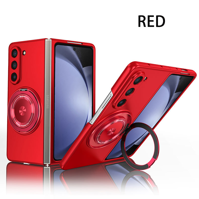 Magnetisk telefonskal med 360° roterende stativ til Samsung Z fold &amp; flip 6/5/4/3
