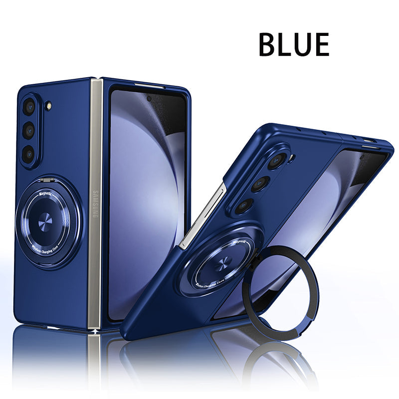 Magnetisk telefonskal med 360° roterende stativ til Samsung Z fold &amp; flip 6/5/4/3
