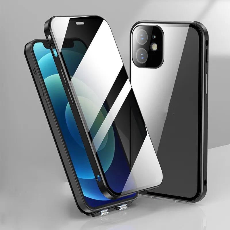 Anti-Peep magnetisk telefoncase