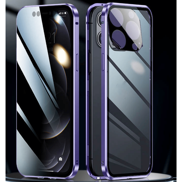 Anti-Peep magnetisk telefoncase