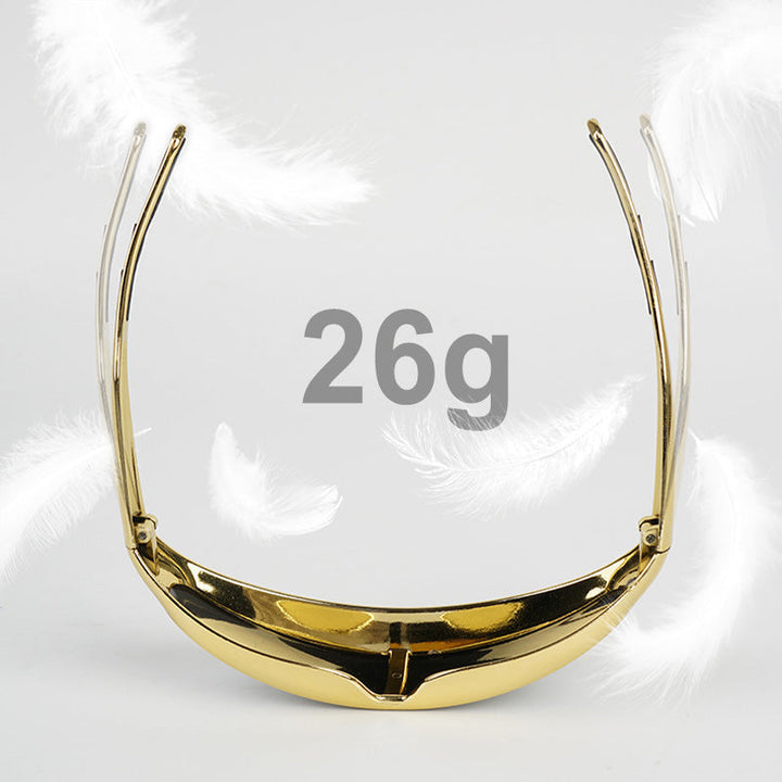 Svejsesikkerhedsglas i ét stykke med spejl
