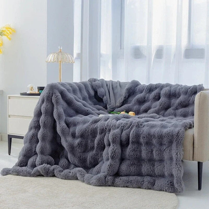 Super Blød Plush Vinter Tæppe