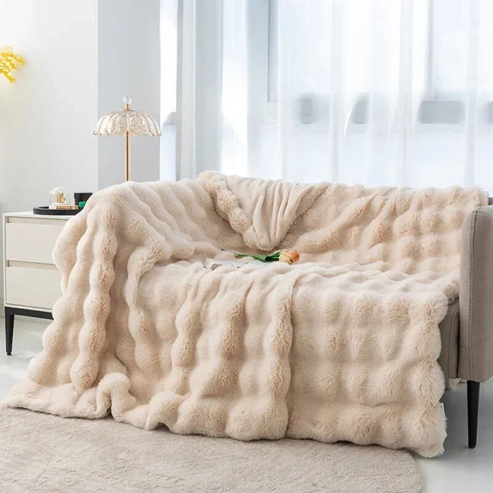 Super Blød Plush Vinter Tæppe