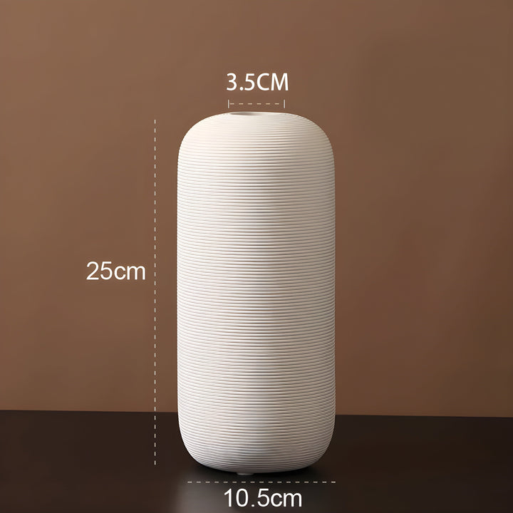 Minimalistisk Håndlavet Keramisk Zen Vase